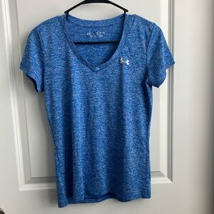 Under Armour Women's Blue V-Neck Top